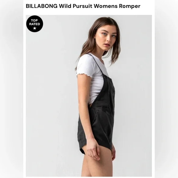 NWT Billabong Wild Pursuit Romper ~ Large - Picture 3 of 10